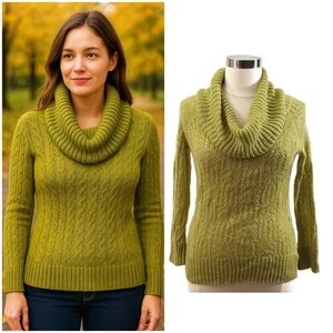 Elle Cowl Neck Knitted Sweater